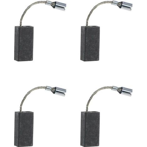 Packung mit 2 Paar 5 x 8 x 15 mm Kohlebürsten mit automatischer Abschaltung, kompatibel mit den elektrischen Heckenscheren QUICAST 600 W GHT GHT600A1 (1/4)