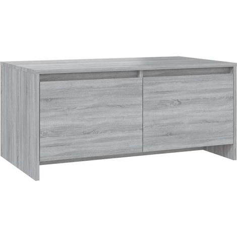 Maison Exclusive - Couchtisch Grau Sonoma 90x50x41,5 cm Holzwerks