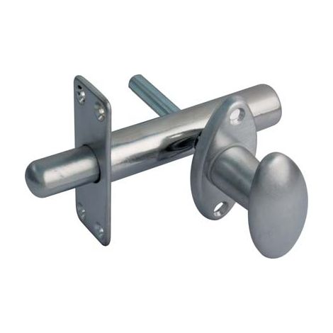PALETTO NOTTE OTTONE CROMO SAT MM 80+25X65 + INCONTRO MM 24X65