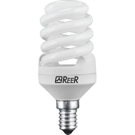 Reer LAMPADA RISPARMIO ENER. MICRO E-LITE Spirale E14-fredda 11W-532 lumen