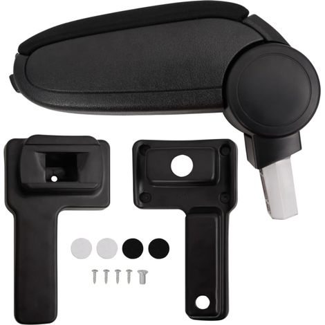 Accoudoir de voiture Accoudoir multifonction noir 14,5x32x(27-46) cm ABS 95354 (1/5)