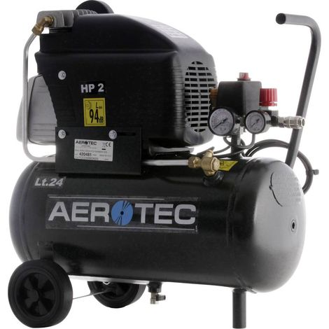 Compresseur Aerotec 220-24 210l/min 8bar 1,5 kW 230 V,50 Hz 24l (1/4)