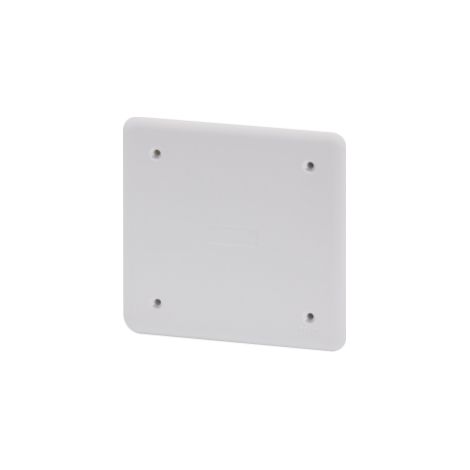 Couvercle Haute Résistance pour boîte 92mmX92mm GEWISS GW48013
