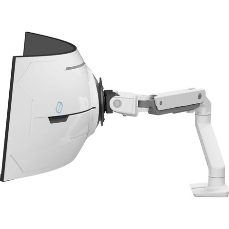 Ergotron HX Series HX ARM MIT VHD GELENK, TISCHHALTERUNG (WEISS), FÜR 1000R 57" MONITORE