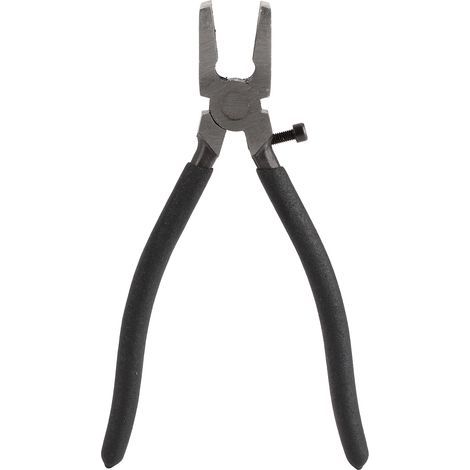 Pince à briser le verre avec vis, outils de coupe à buse plate de conception ergonomique réglable (1/5)