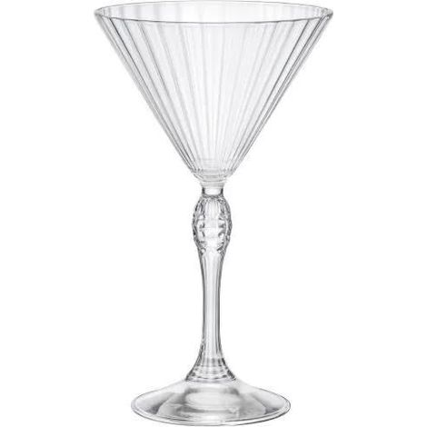 Bormioli Glamour Martini-Gläser transparent 25 cl 18 cm