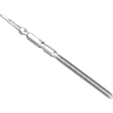 Rallonge de tige de remontoir de montre pour outils de réparation de réglage de l'heure Tige de mouvement de montre de longueur 20 mm 3235 201 (1/5)