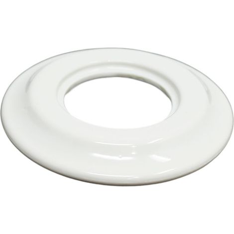 Marco individual para empotrar de porcelana blanco vintage