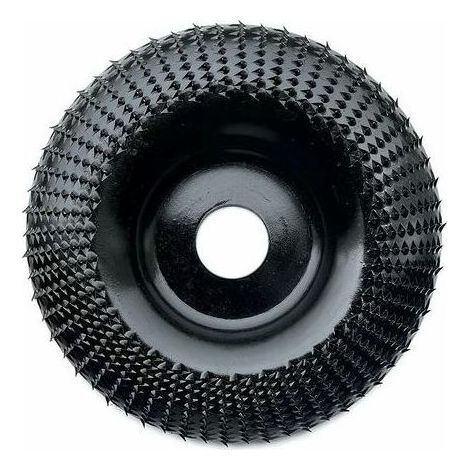 Disque de Sculpture Sur Bois,Disque Bois Meuleuse 125,Disque Abrasif Bois( 125 x 22 mm),Disque de Meulage du Bois en Carbure de Tungstène,Le Meulage et La Coupe,Pour Meuleuses D'angle 115mm et 125mm-C (1/4)