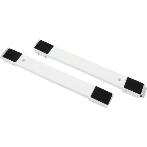 Support de Roulettes pour Machine à Laver, Réfrigérateur et Meuble – Socle Mobile Extensible 150 kg, Paire de 2 (1/5)