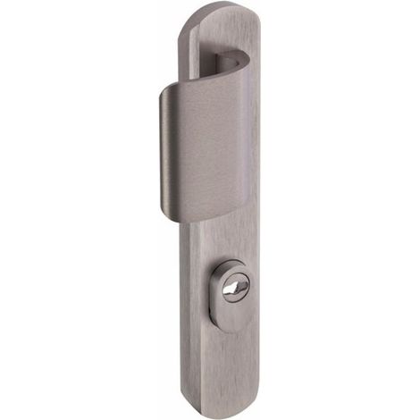 Vachette – Poignée de porte blindée palière Secumax UP – Compatible entraxes 170 à 216mm – Finition monobloc sans vis apparente – Protection anti-perçage (1/5)
