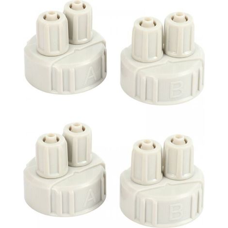 Système générateur de CO2 pour Aquarium, 4 pièces, bricolage, avec Tube, pièces d'outils, Capsules pour accessoires de plantation (1/4)