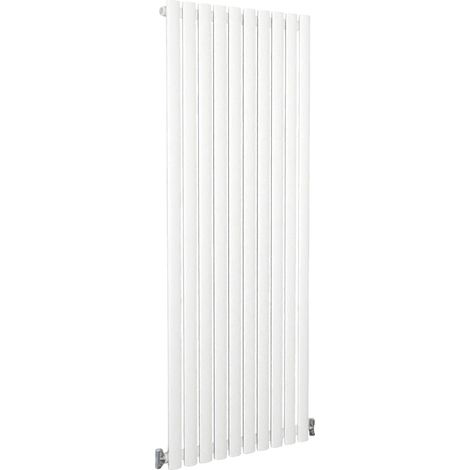 SKY Bathroom Oval Column Radiator Vertical 1600x590mm Single White (1/5)