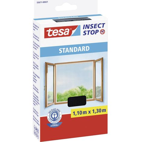 Moustiquaire pour fenêtre tesa 55671-00021-03 (l x H) 1300 mm x 1100 mm anthracite 1 pc(s) (1/10)