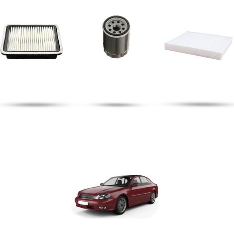 Kit tagliando 3 filtri compatibile con Subaru Legacy III 2.0 16V 120Kw 2005 (1/5)