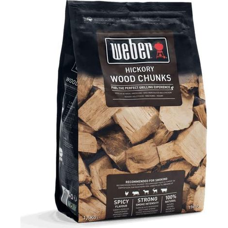 Weber Wood Chunks, Hickoryholz, 1,5kg