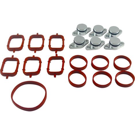 6 x 22mm Kit de suppression clapets d'admission 11612246949 pour E87 E46 E90 E91 E92 E93 E39 E60 E83 E53 (1/4)