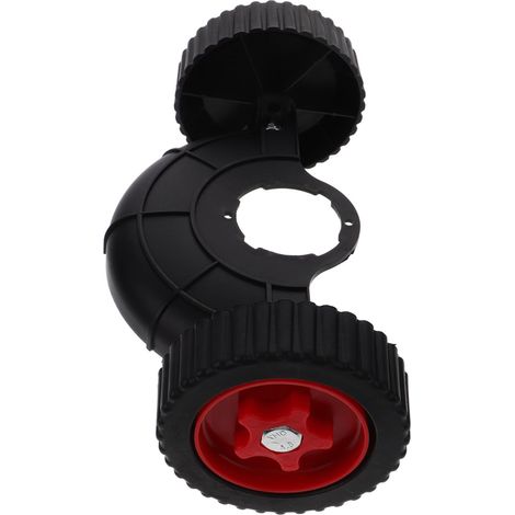 Roues de Support pour Tondeuse à Gazon Kit de Remplacement Installation Facile Rotation Flexible et Stabilité Élevée pour Accessoires de Tondeuse Poussée (1/5)