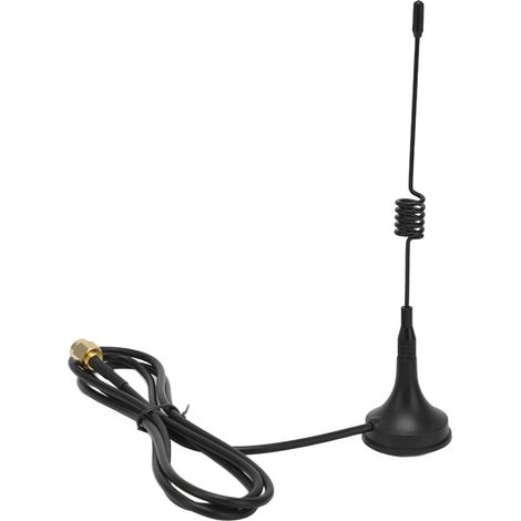 Antenne module sans fil à base magnétique 5dBi connecteur SMA pour talkie-walkie réseau RG174 433MHz (TB450) (1/5)