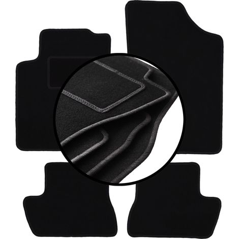 Jeu de tapis de sol en velours pour : Citroën C3 Pluriel cabriolet (2003-2010)