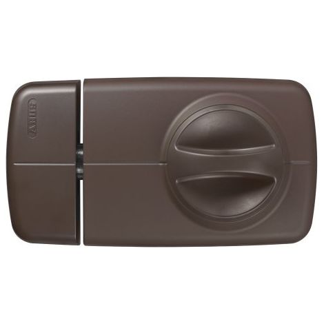 Catenaccio Di Porta Complementare Con Bottone Rotativo Marrone - Abus 532689 7010 B (1/4)