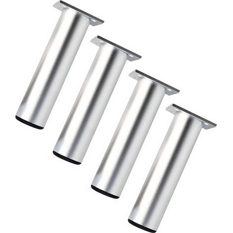 Aluminum Alloy Furniture Legs Cabinet Legs Kitchen Sofa Metal Table Height 150mm