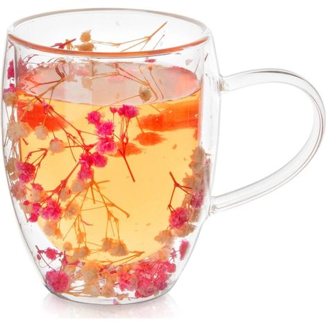 Double-Walled Borosilicate Glass Mug, 360 ml (1/5)