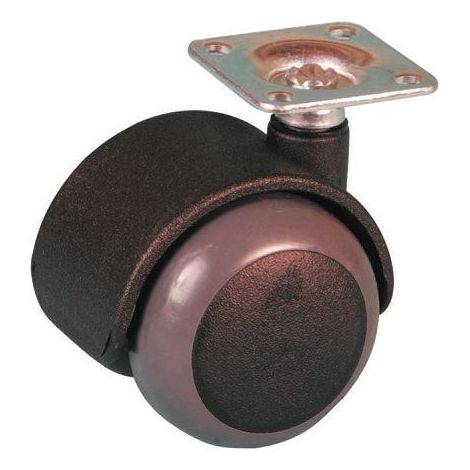 Roulette industrielle Pivotante Guitel Hervieu, Plastique, Ø 50mm, 35kg ( Prix pour 1 )