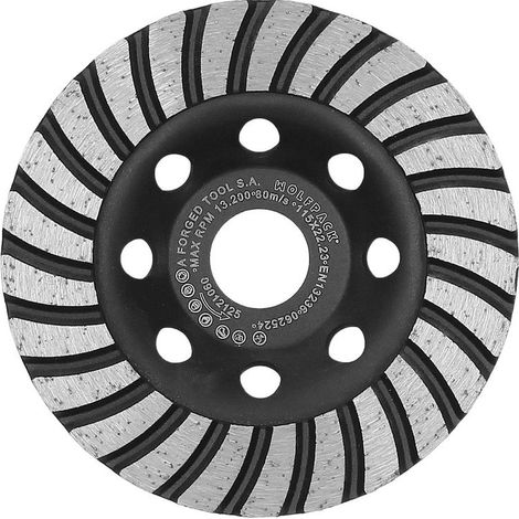 Disque abrasif diamanté 115 mm pour le ponçage segmenté turbo (1/5)