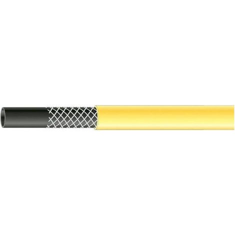 Tuyau de Arrosage 20m D.15 mm - Jaune - Flexible et Résistant - Idéal pour Jardinage - D-Work