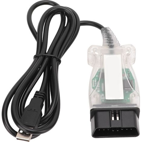 K+DCAN-Kabel mit USB-Anschluss und Schalter für OBD2-Diagnosegerät für Fahrzeuge der Baureihen E60, E61, E81, E70, E83, E87, E90, E91, E92 und E93 (1/5)