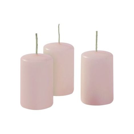 Cereria Di Giorgio Ceri Ø 4 cm H. 7 cm (12 pz) - Cipria