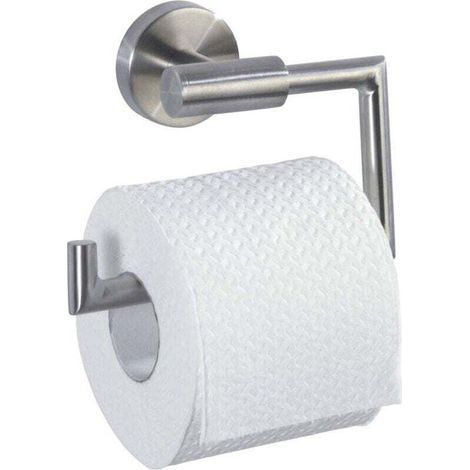 pair Porte papier toilette Bosio inox mat sans couvercle 15 cm support papier toilette mural porte papier toilette design accessoires salle de bain inox porte papier toilette inox 15 x 10.5 x 6.5 cm (1/3)