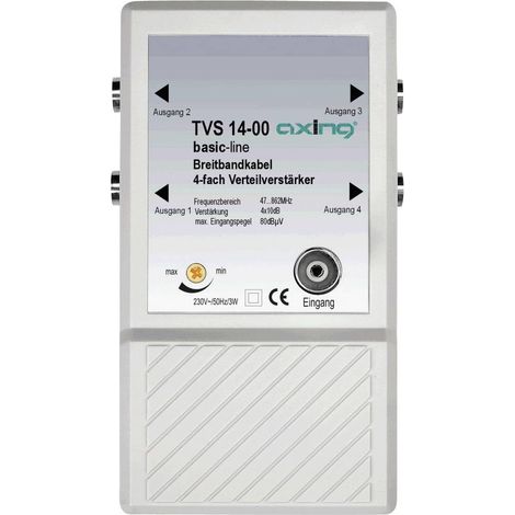 Amplificateur répartiteur Axing TVS 14 (1/3)