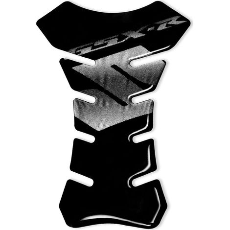 Protezione Serbatoio Adesiva 3D Racing Logo - Brand: GSX-R - Colore: NERO
