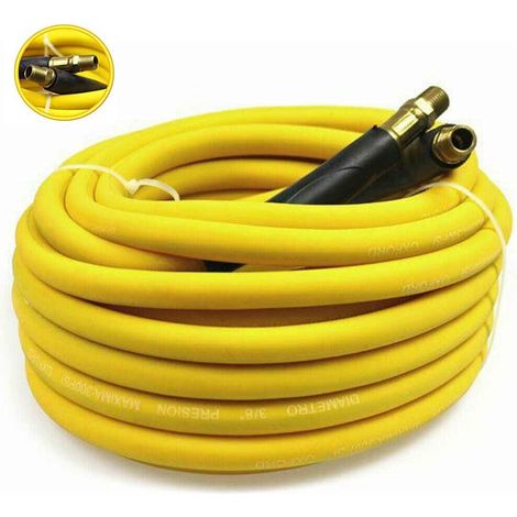 Tubo aria compressa 10 metri prolunga per compressore diametro 3/8" 300psi (1/2)