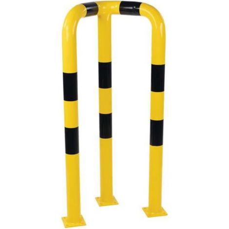 [JAMAIS UTILISE] Arceau de Protection d'Angle Acier Jaune et Noir - A135374 (1/5)