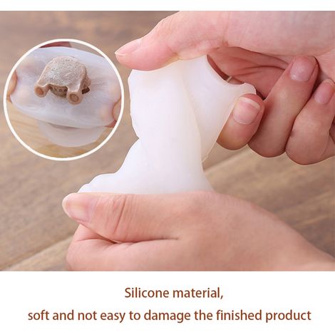 Moule en Silicone Ours en Peluche 3D pour Savon, Bougie, Glaçons Café, Décoration Gâteau (1/5)