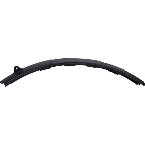 Garde-boue avant et arrière pour vélo de route et VTT, avec éclairage LED noir