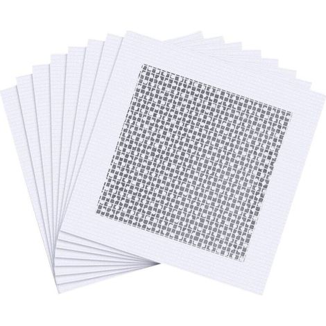 8 Pack Fiberglass Drywall Repair Patches - Cover Cracks and Holes on Vinyl Fences - Self-Adhesive Aluminum Foil Patches
