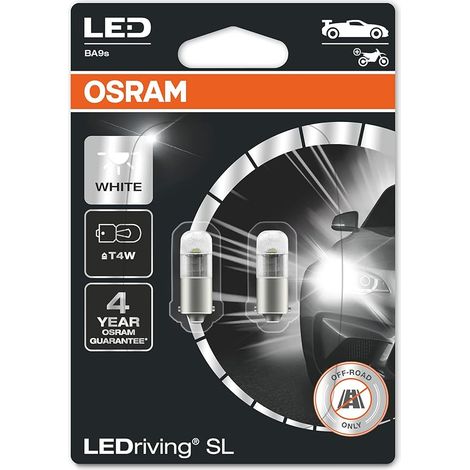 2 ampoules led osram 3893dwp-02b-ba9s 12v 1w (1/4)
