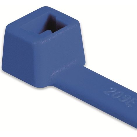 HellermannTyton 111-03008 T30R-PA66-BU Kabelbinder 150 mm 3.50 mm Blau Witterungsstabil 100 St. (1/5)