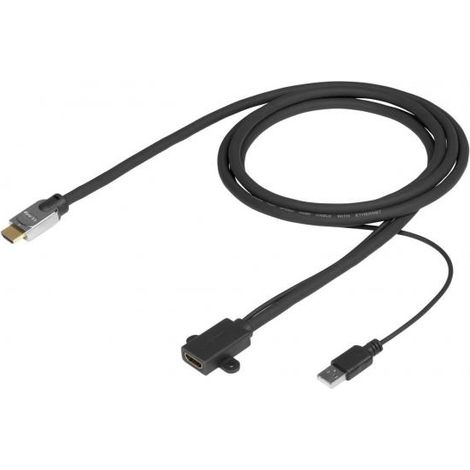 Cavo HDMI Vivolink PROHDMIHDMFM2 da 2 m, tipo A (standard), nero. (1/3)