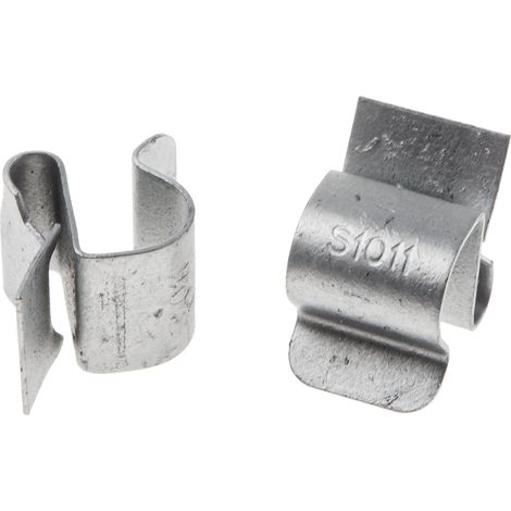 Rs Pro – Clip pour rebord de poutre – Acier – Épaisseur de la bride 2-4 mm – Plage de diamètre de câble 10-11 mm – Lot de 25 unités