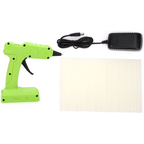 Pistolet à colle électrique rechargeable 40W, batterie lithium, colle thermofusible, prise américaine 110V240V (1/5)