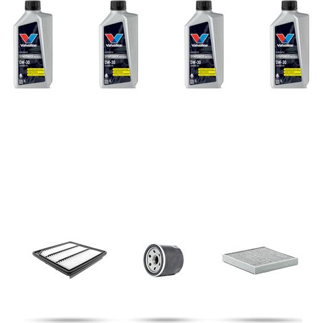 Kit tagliando 3 FILTRI e 4L OLIO compatibile con Hyundai i10 III 1.2 62KW dal 2019 (1/5)