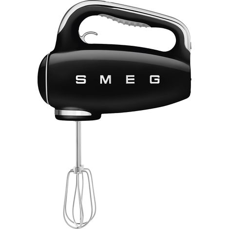 Smeg – Batteur électrique puissant 250W – HMF01BLEU – 9 vitesses ajustables – Fonction turbo – Afficheur LED rétro-éclairé