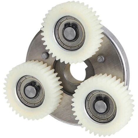 Kit d'engrenage planétaire 36 dents avec embrayage pour vélo électrique Bafang Motor, pignon en nylon blanc hhh (1/4)