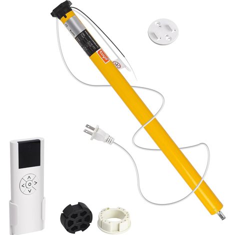 Smart Tuya Moteur pour stores roulants, compatible avec Alexa et Google Home, contrôle par application et minuterie, CA 100-240 V pour tubes de 45 mm, concentrateur Nlo requis (1/5)