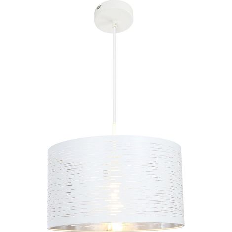 Globo - hängeleuchte - Barca - weiß - metall - Ø 38cm - E27 - (1/2)